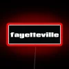 Fayetteville RGB Neon Sign - Image 2