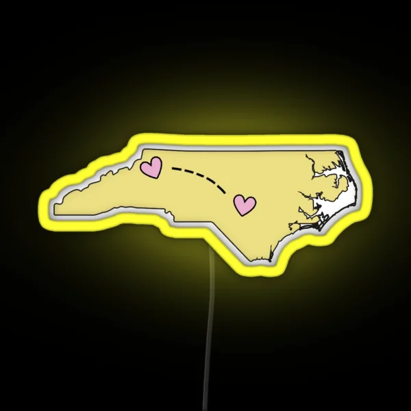 Fayetteville To Boone RGB Neon Sign