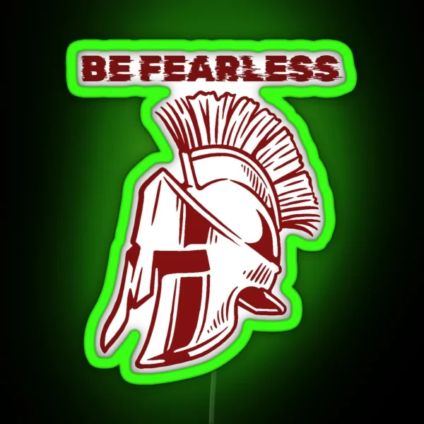 Fearless Warrior Collection RGB Neon Sign