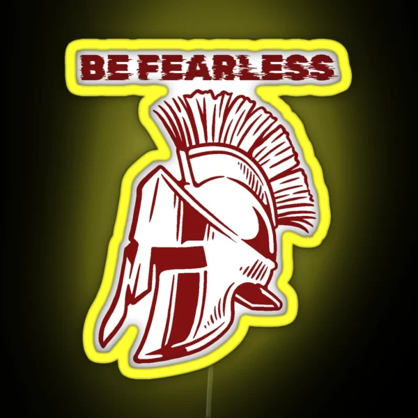 Fearless Warrior Collection RGB Neon Sign