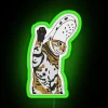 Feline Humor Slipper Chic RGB Neon Sign - Image 4