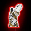 Feline Humor Slipper Chic RGB Neon Sign - Image 2