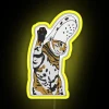 Feline Humor Slipper Chic RGB Neon Sign - Image 5