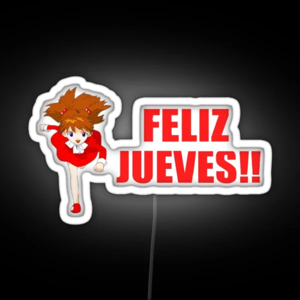 Feliz Jueves Nge RGB Neon Sign