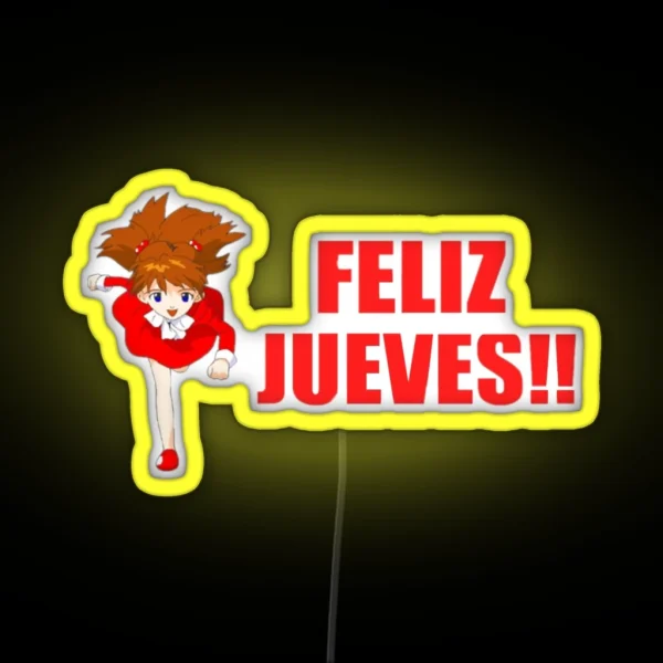 Feliz Jueves Nge RGB Neon Sign