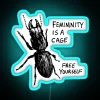 Femininity Is A Cage Beetle RGB Neon Sign - Image 2