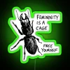 Femininity Is A Cage Beetle RGB Neon Sign - Image 3