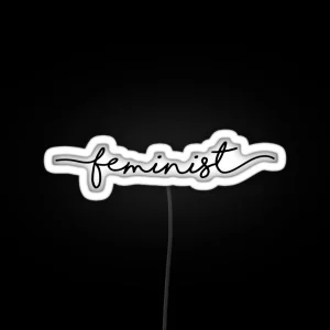 Feminist RGB Neon Sign