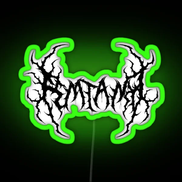 Femtanyl Fan Logo RGB Neon Sign