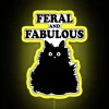 Feral And Fabulous Cat Funny Feline Humor Furry Meow Kitten Gift RGB Neon Sign - Image 5