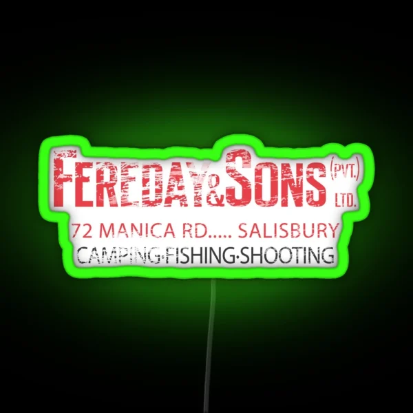 Fereday And Sons RGB Neon Sign