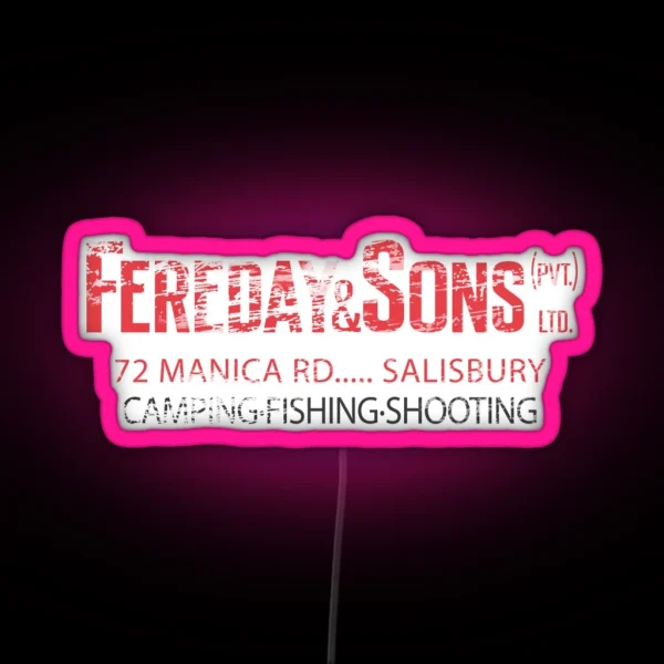 Fereday And Sons RGB Neon Sign