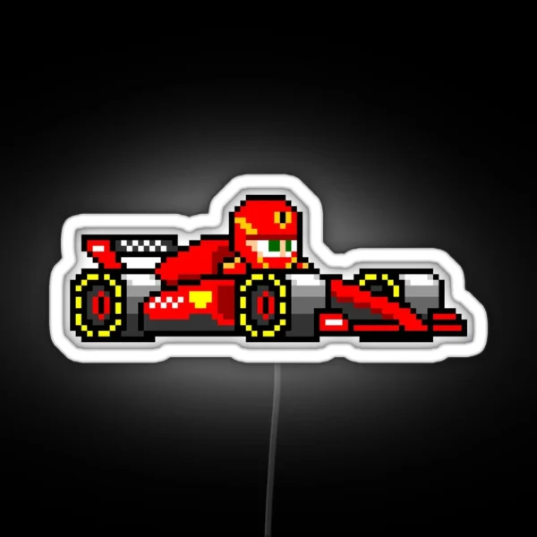 Ferrari 2024 Formula 1 F1 Car RGB Neon Sign