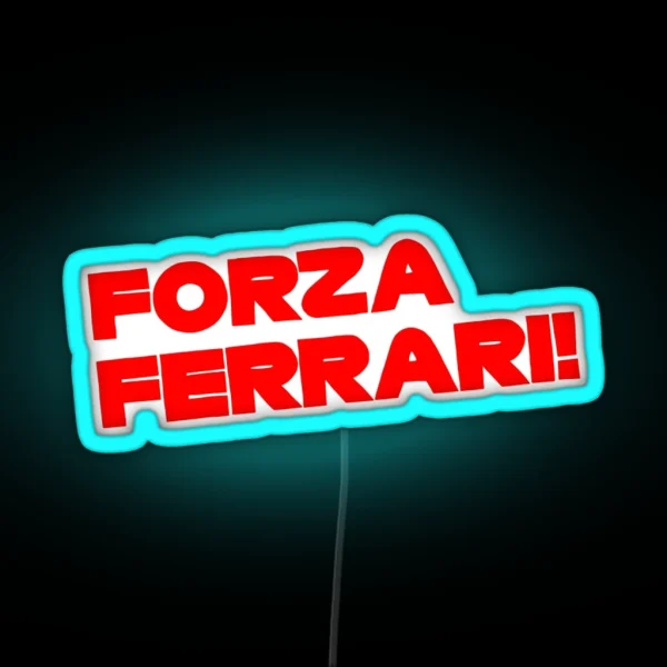 Ferrari Radio Led RGB Neon Sign