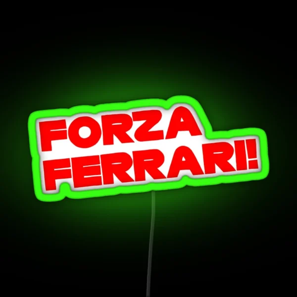 Ferrari Radio Led RGB Neon Sign