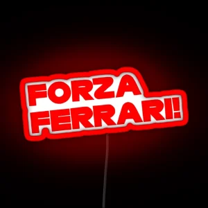 Ferrari Radio Led RGB Neon Sign