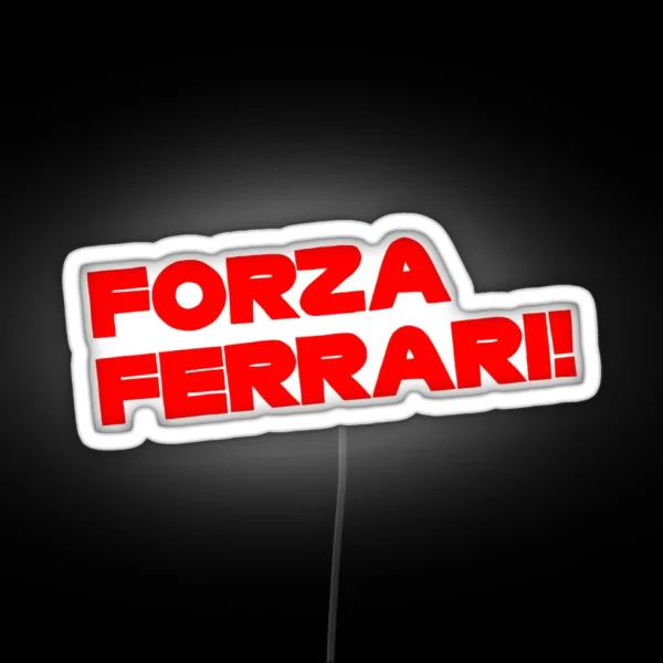 Ferrari Radio Led RGB Neon Sign