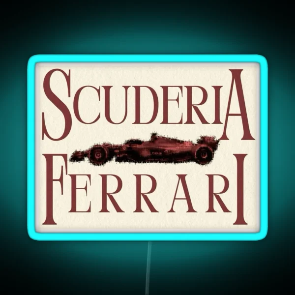 FERRARI RGB Neon Sign