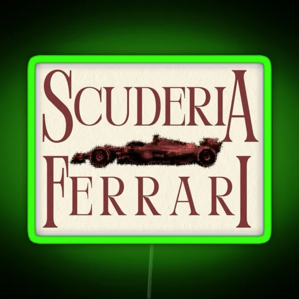 FERRARI RGB Neon Sign