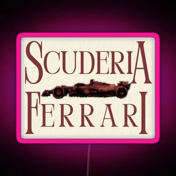 FERRARI RGB Neon Sign