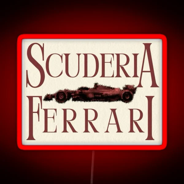FERRARI RGB Neon Sign