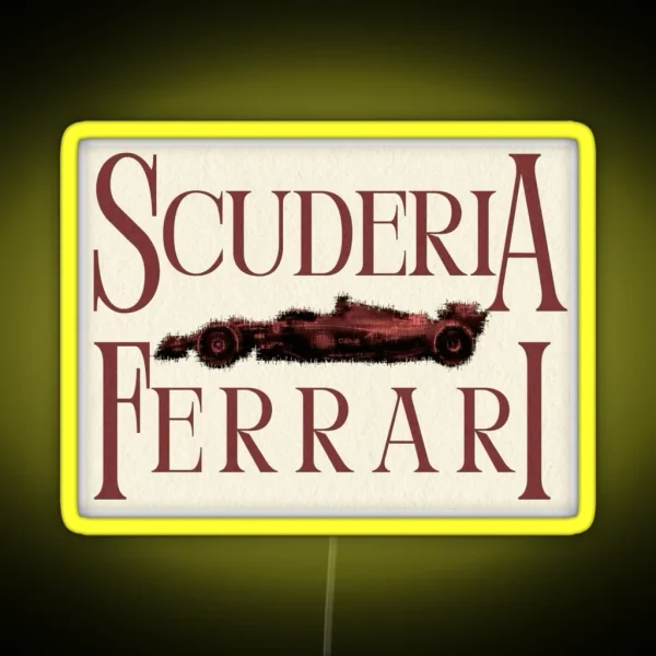 FERRARI RGB Neon Sign