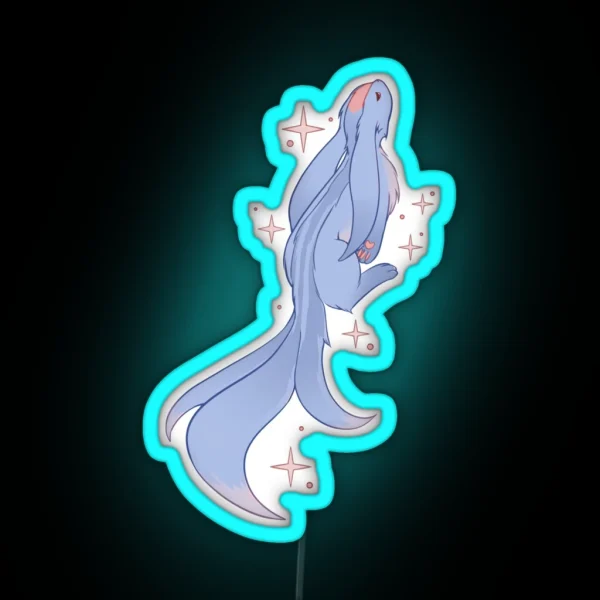 FFXIV Carbuncle RGB Neon Sign