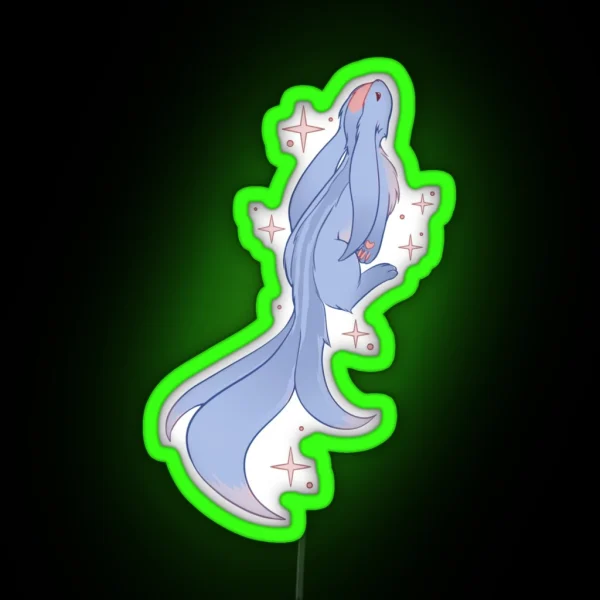 FFXIV Carbuncle RGB Neon Sign