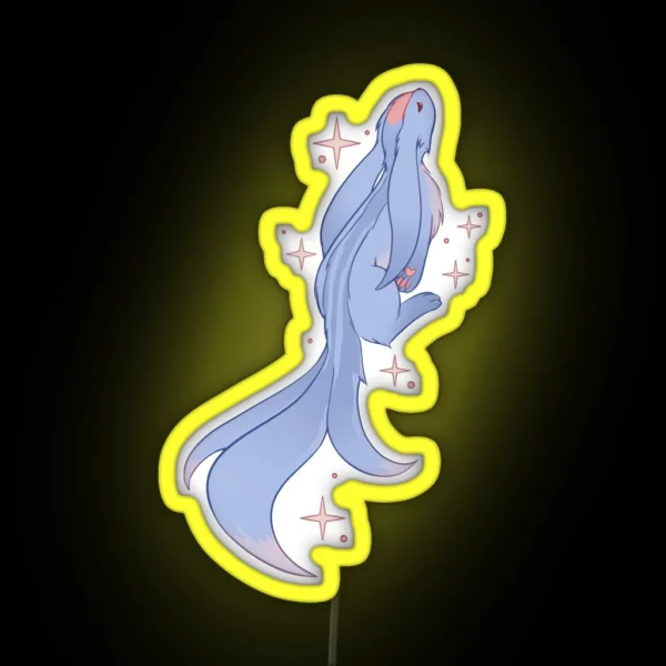 FFXIV Carbuncle RGB Neon Sign