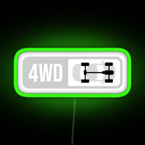 Fh4 AWD RGB Neon Sign