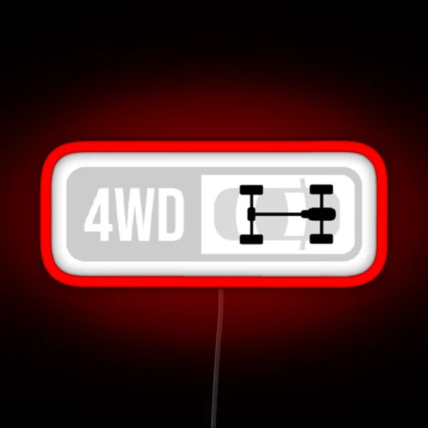 Fh4 AWD RGB Neon Sign
