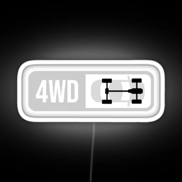 Fh4 AWD RGB Neon Sign