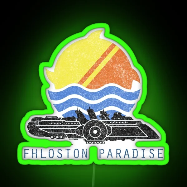 Fhloston Paradise RGB Neon Sign