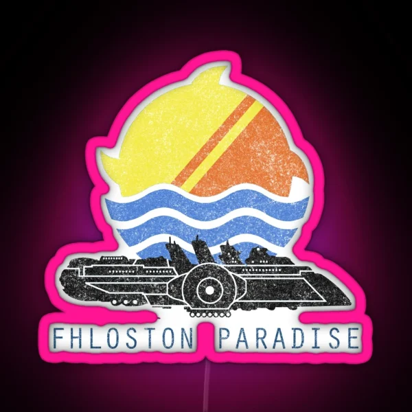 Fhloston Paradise RGB Neon Sign