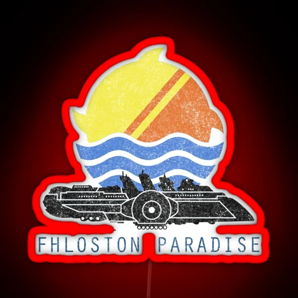 Fhloston Paradise RGB Neon Sign