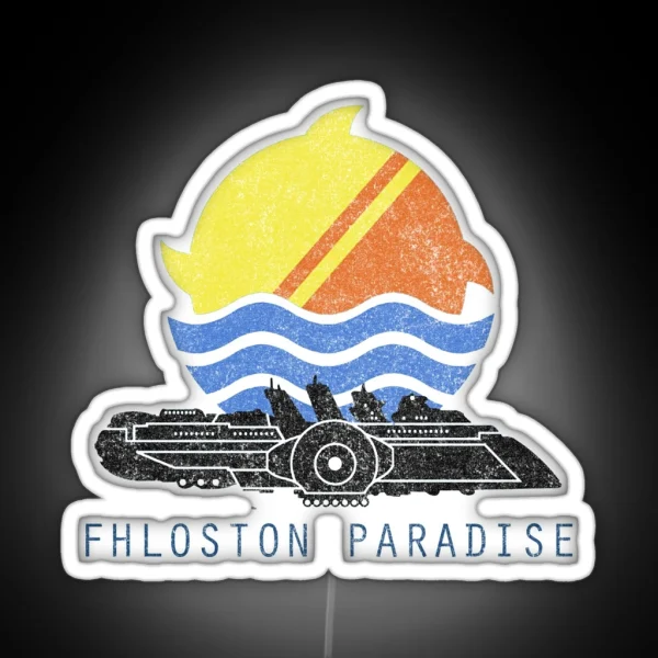 Fhloston Paradise RGB Neon Sign