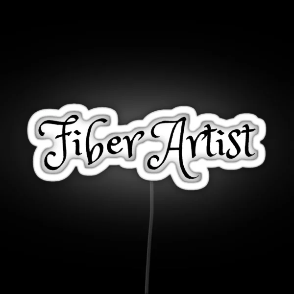 Fiber Artist Design RGB Neon Sign