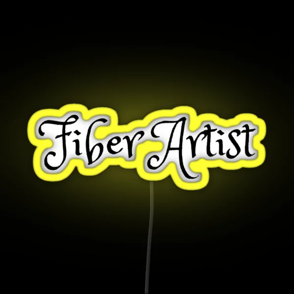 Fiber Artist Design RGB Neon Sign
