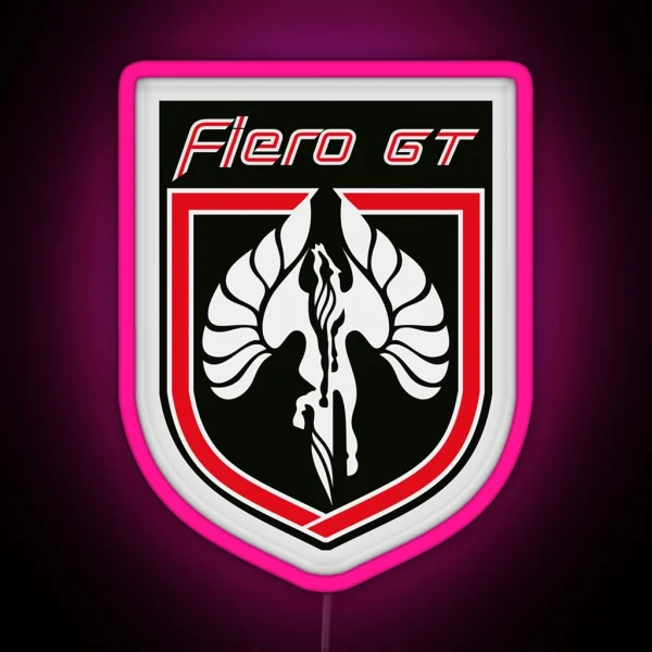 Fiero GT3 RGB Neon Sign