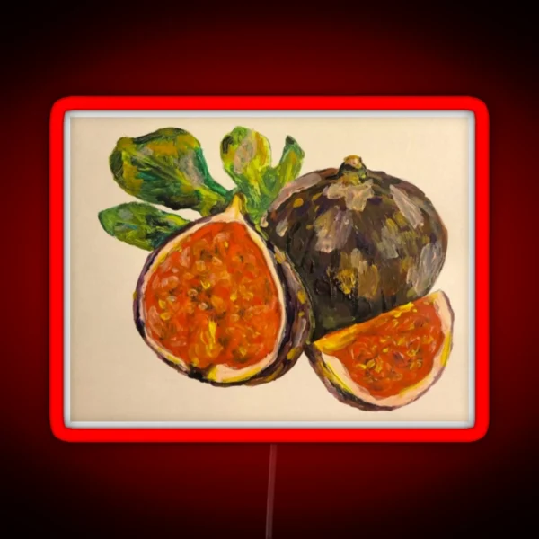 Fig Study RGB Neon Sign