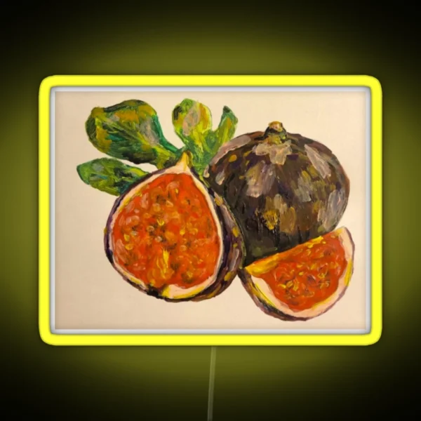 Fig Study RGB Neon Sign