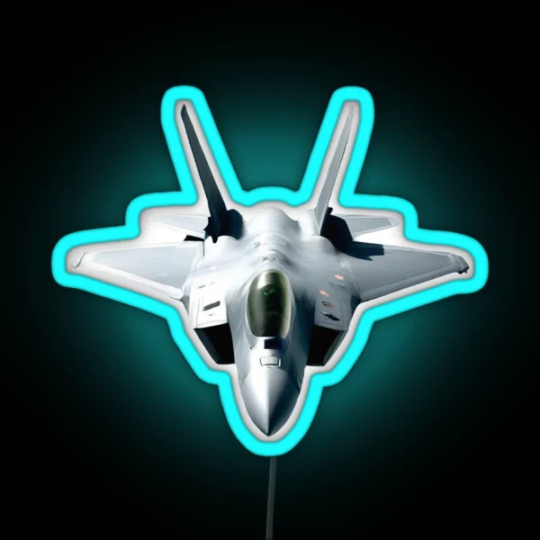 Fighter Jet N 1 RGB Neon Sign