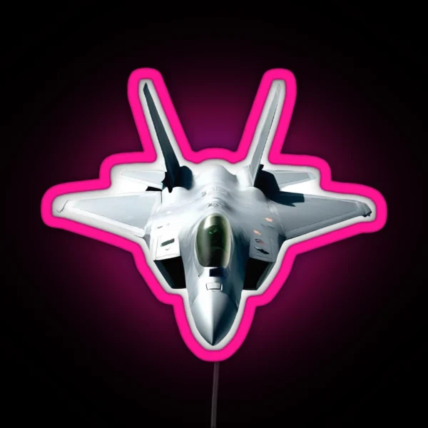 Fighter Jet N 1 RGB Neon Sign
