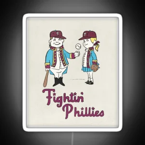 Fightin Phillies RGB Neon Sign