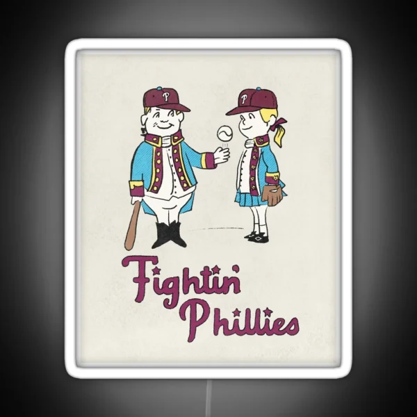 Fightin Phillies RGB Neon Sign