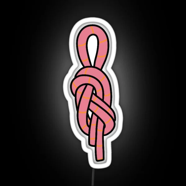 Figure 8 Knot Climbing Knot RGB Neon Sign