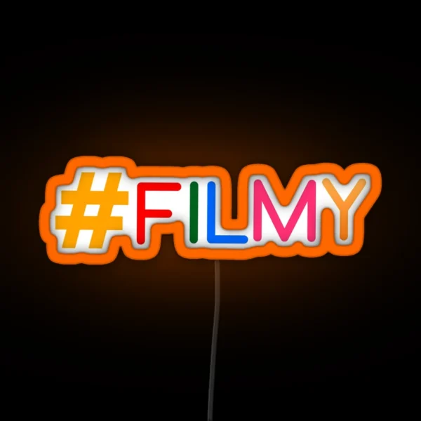 Filmy RGB Neon Sign