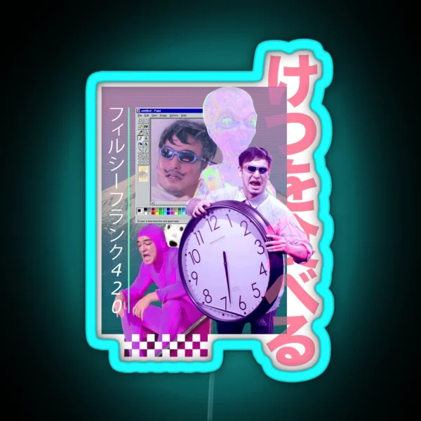 Filthy Frank 420 RGB Neon Sign