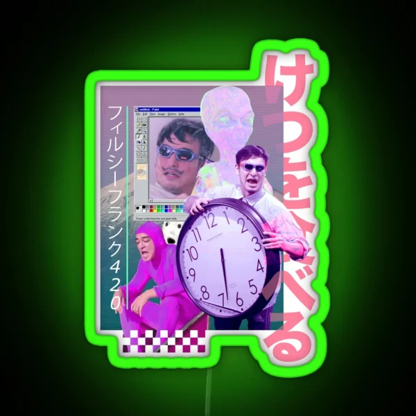 Filthy Frank 420 RGB Neon Sign