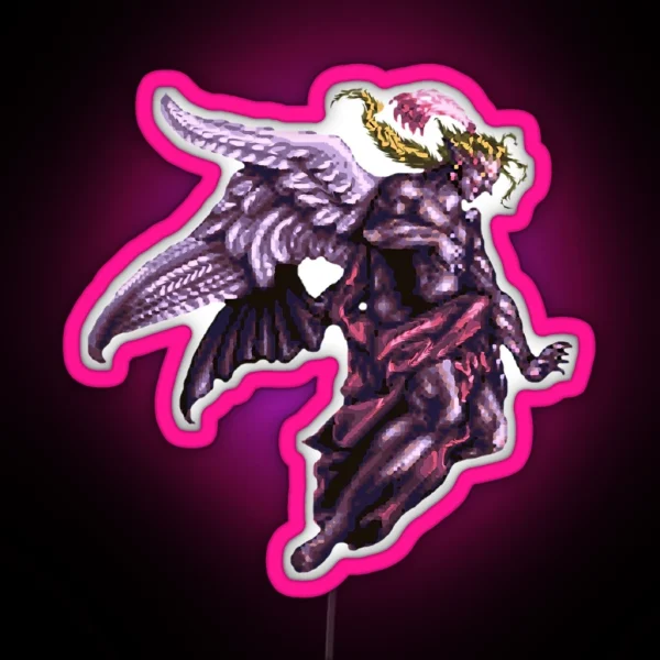 Final Fantasy VI Kefka RGB Neon Sign